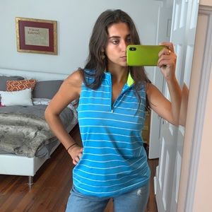 Adidas Climacool Quarter Zip Tank Top